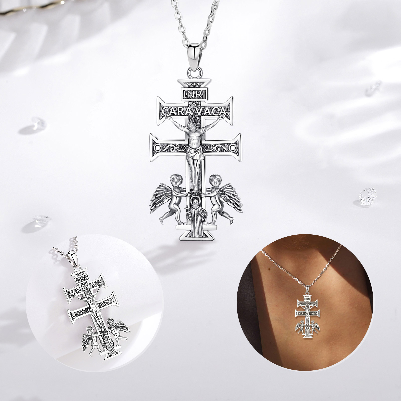 Eudora Sterling Silber Caravac – 925 Sterling Silver Chain Necklace Men Bewertung und Preis