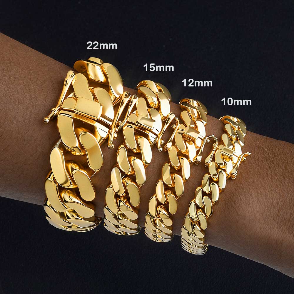 Großhandel 10mm/12mm/15mm/20mm – Cuban Link Chain 12Mm Bewertung und Preis