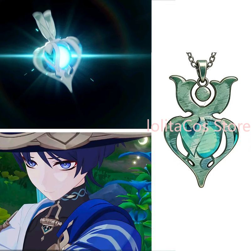 Genshin Impact Wanderer Metall – Anime Pendant Necklace Bewertung und Preis