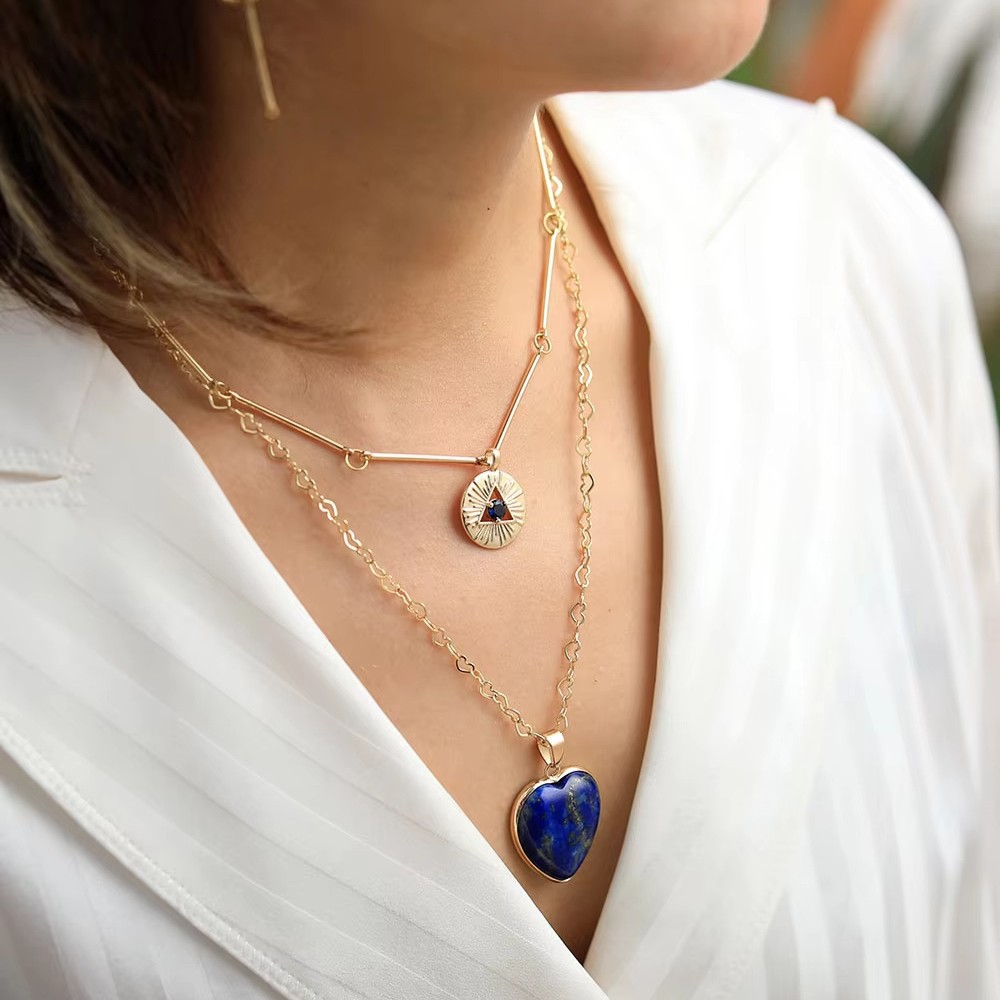 Mehrschichtige Halsketten mit  – Layered Pendant Necklace Aesthetic Bewertung und Preis