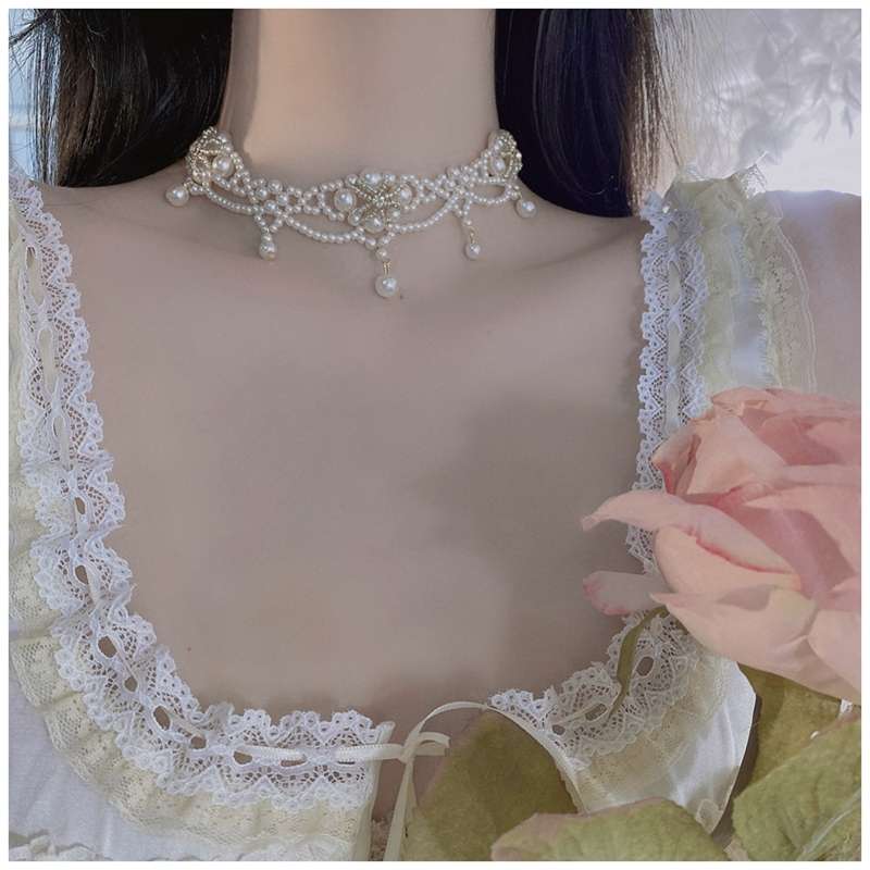 Luxus Vintage Perle Choker Hal – Pearl Choker Necklace Vintage Bewertung und Preis